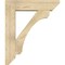 Ekena Millwork Legacy Slat Rough Sawn Bracket w/ Offset Brace, Douglas Fir, 8"W x 32"D x 38"H BKT0806X32X38LEC06RDF - alternate 2